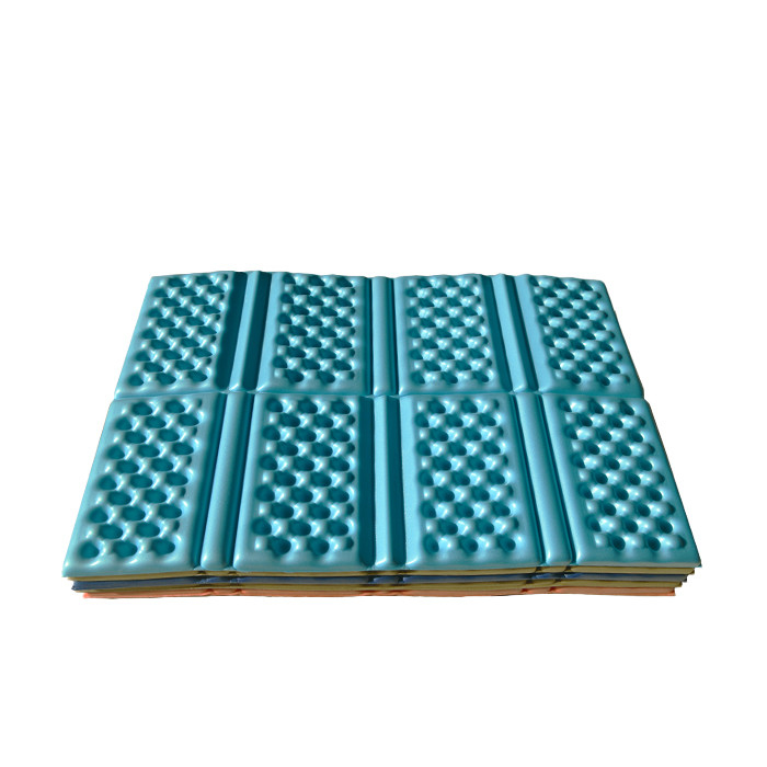 40x28x1.2cm 접는 캠핑 매트 좌석, 8 접기 피크닉용 열 좌석 패드